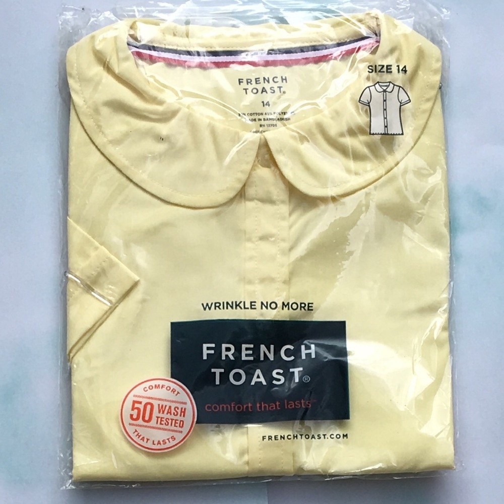 French Toast button-down shirt NEW